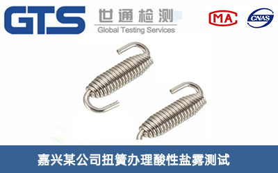 扭簧酸性鹽霧測試
